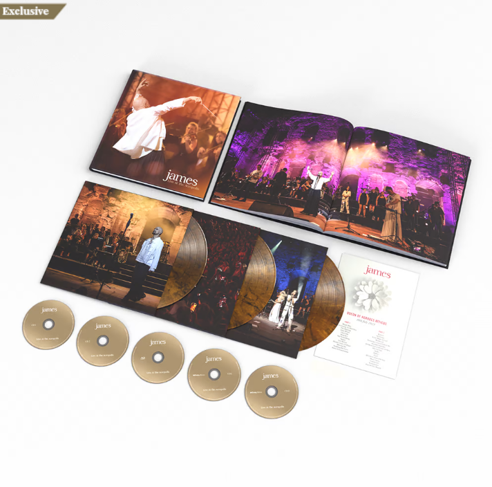 wearejames's tweet photo. Live At The Acropolis is released 3 weeks today. Featuring 10 songs never before released as orchestral versions, including Born of Frustration and All The Colours Of You. You can pre-order here: https://t.co/wFgVG6eRdC NBL x
#James #LiveAtTheAcropolis #LiveMusic https://t.co/5VkQvKdKN6