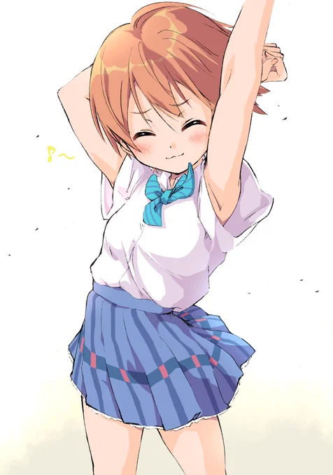 夏服の衣替えが待ち切れない凛ちゃん#金曜凛ちゃんりんりんりん 