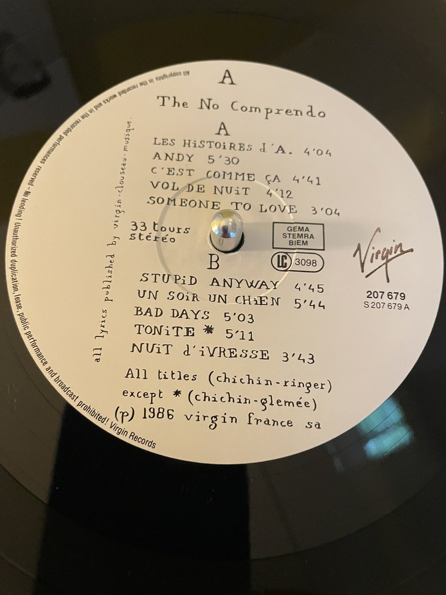 Karin22796909's tweet photo. #vinylJukebox #ThursdayTune 1️⃣🤍
@NewWaveAndPunk
@Crookshank101
@afc1903gb @clairy_clairy8 @Flash6246973 @jimmy_viz @SkamanD14 @Jongold7Gold @mattvern @newgaryn @julesobee @749rjoeJoe @mikeywms @nigelburton5 @srobb68 @PaulineMirror https://t.co/BmZKfXiKux