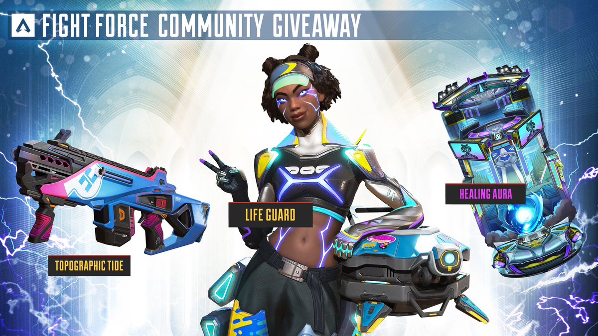 EEE!! Always wanted to do one of these 🥹 

So excited to announce my first Apex Legends community giveaway!!!!! 

How to enter: 
❤️ Like &amp; RT this post
❤️ Be following <a href="/karodeza/">Karo</a> and <a href="/PlayApex/">Apex Legends</a> 
❤️ Tag your favorite lifeline main whose always resing you 👀

Winner of this