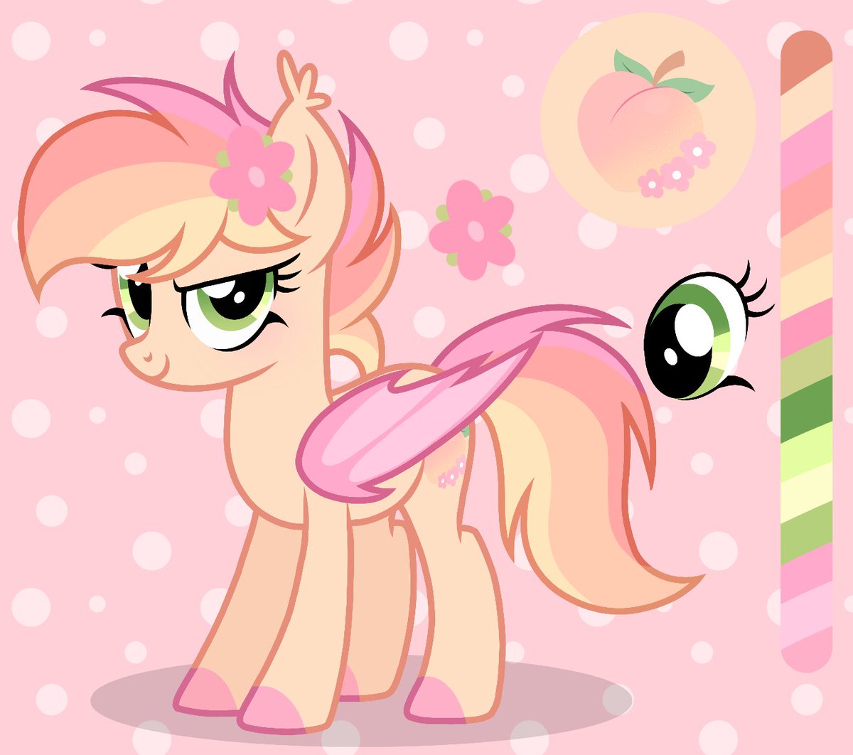 CStrawberryMilk's tweet photo. Peach Sunrise Reference Sheet ! https://t.co/Rb9n3caIZb