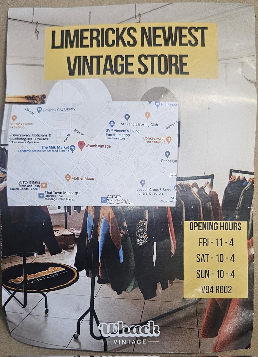 Ivory elephant vintage market is taking place this Sunday 13 April. I popped down to the last vintage market in March; some nice items for sale, plenty of space to sit out and socialise. Pop in and check it out! #limerickcity #milkmarketlimerick #vintagefinds #sundayvibes