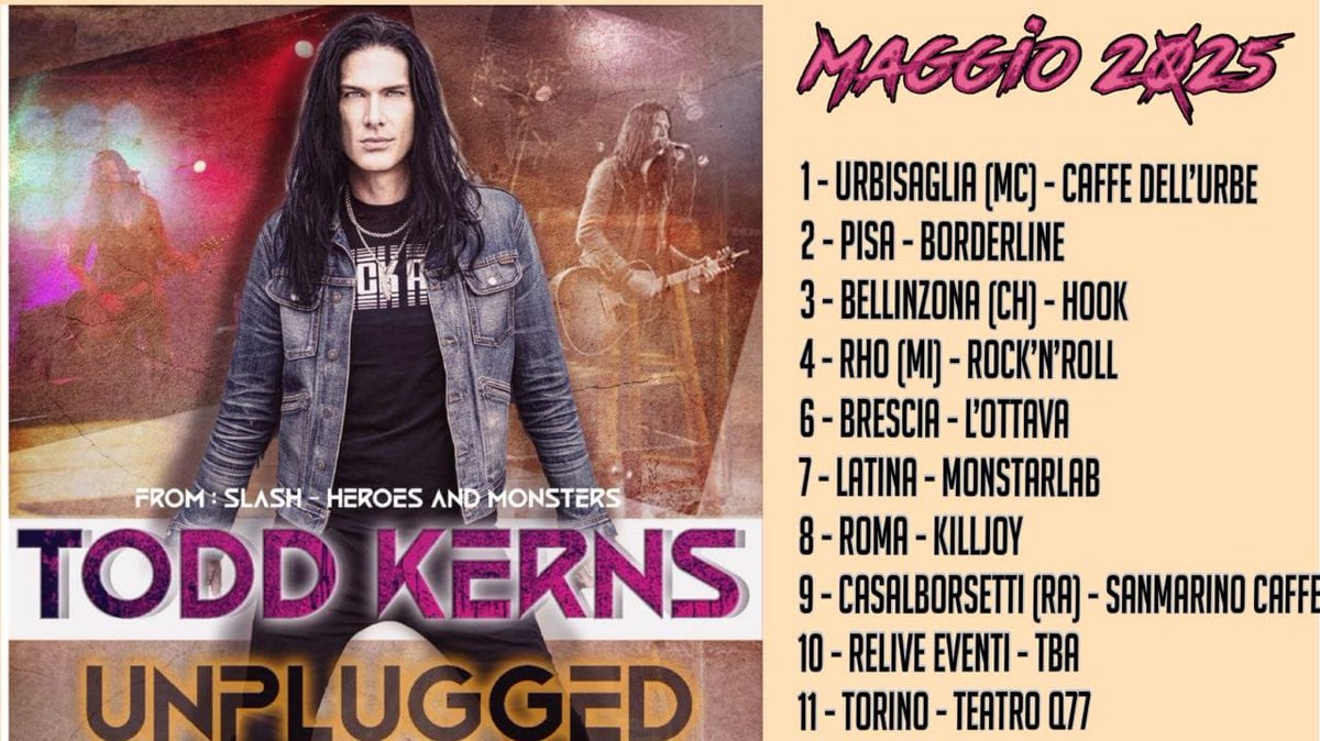 The final calendar of my solo Italian tour is here! I am so excited. See you SOON!