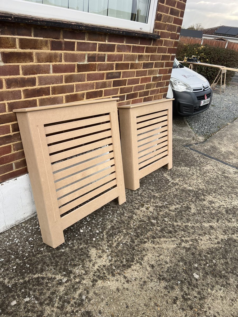 CarpentryWilson's tweet photo. Bespoke radiator covers, sprayed and fitted! #rwilsoncarpentry https://t.co/fgMHuATXDc