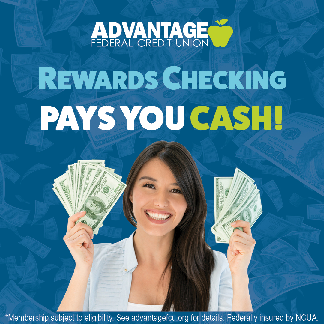 RocAdvantageFCU's tweet image. Earn up to $120!
advantagefcu.org/banking/checki…

#RewardsChecking #Checking #CreditUnions