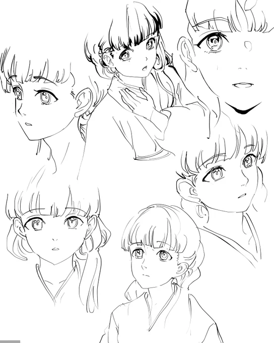 ゆっくりできましたわ 先月描いたもの 