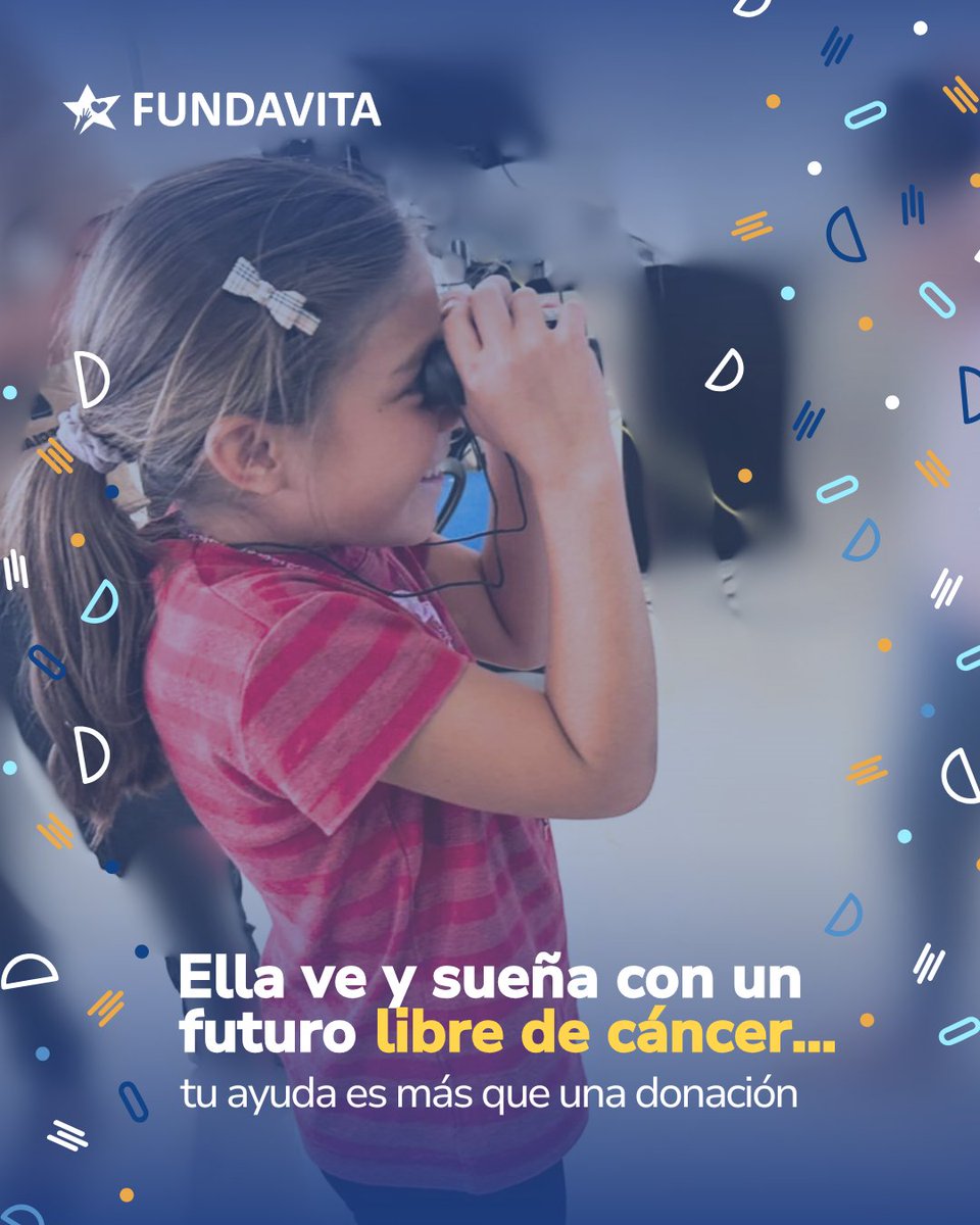 𝗘𝗹𝗹𝗮 𝘃𝗲… 𝘆 𝘀𝘂𝗲𝗻̃𝗮 𝗰𝗼𝗻 𝘂𝗻 𝗳𝘂𝘁𝘂𝗿𝗼 𝗹𝗶𝗯𝗿𝗲 𝗱𝗲 𝗰𝗮́𝗻𝗰𝗲𝗿." ✨

¿Por qué tu ayuda es más que una donación?
Link: bit.ly/4jMvupR