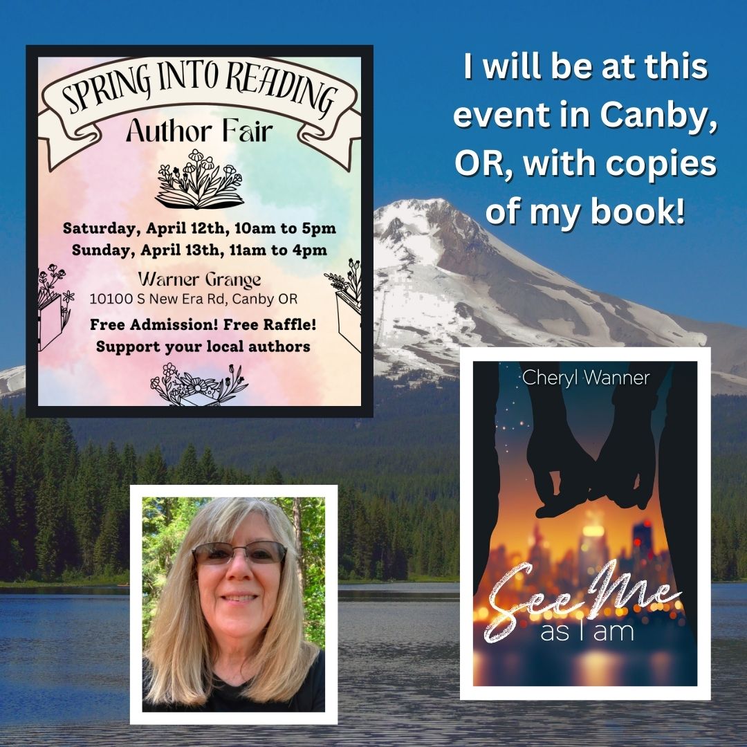 The Spring into Reading Author Fair is this weekend, April 12/13 (Saturday and Sunday), in Canby, OR! If you're in the area, stop in at Warner Grange and say hi!

#springintoreading #canbyoregon #authorfair #bookfair #yaauthor #yabooks #cleanreads @immortalworks