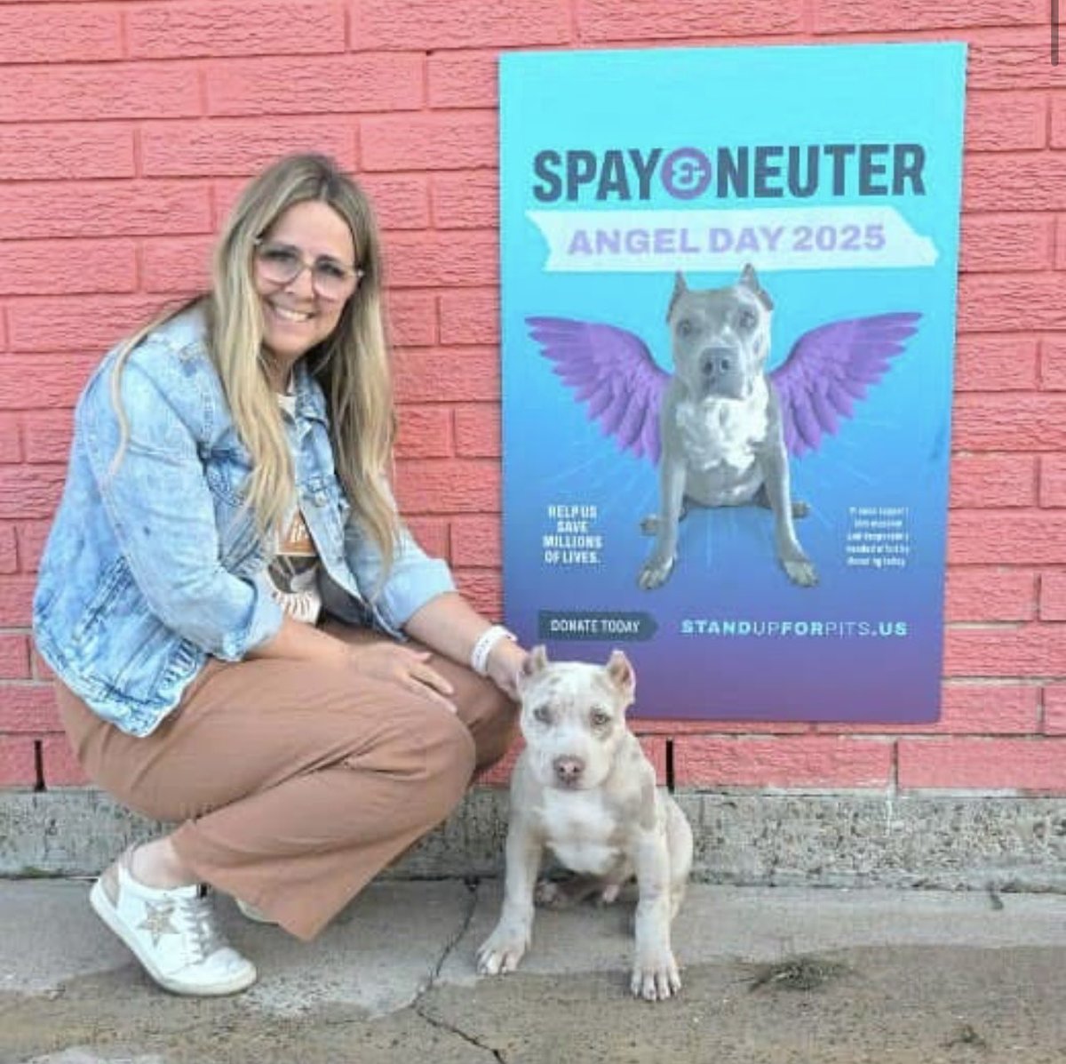 Stand Up For Pits Foundation, Inc (@sufpfoundation) on Twitter photo Spay & Neuter Angel Day continues on in Louisiana in loving memory of Angel!
If you are a rescue or facility and would like to be considered to participate in our national desperately needed Angel Day program please email info@standupforpits.us.
Everyone else please RT!! ❣️ Spay & Neuter Angel Day continues on in Louisiana in loving memory of Angel!
If you are a rescue or facility and would like to be considered to participate in our national desperately needed Angel Day program please email info@standupforpits.us.
Everyone else please RT!! ❣️