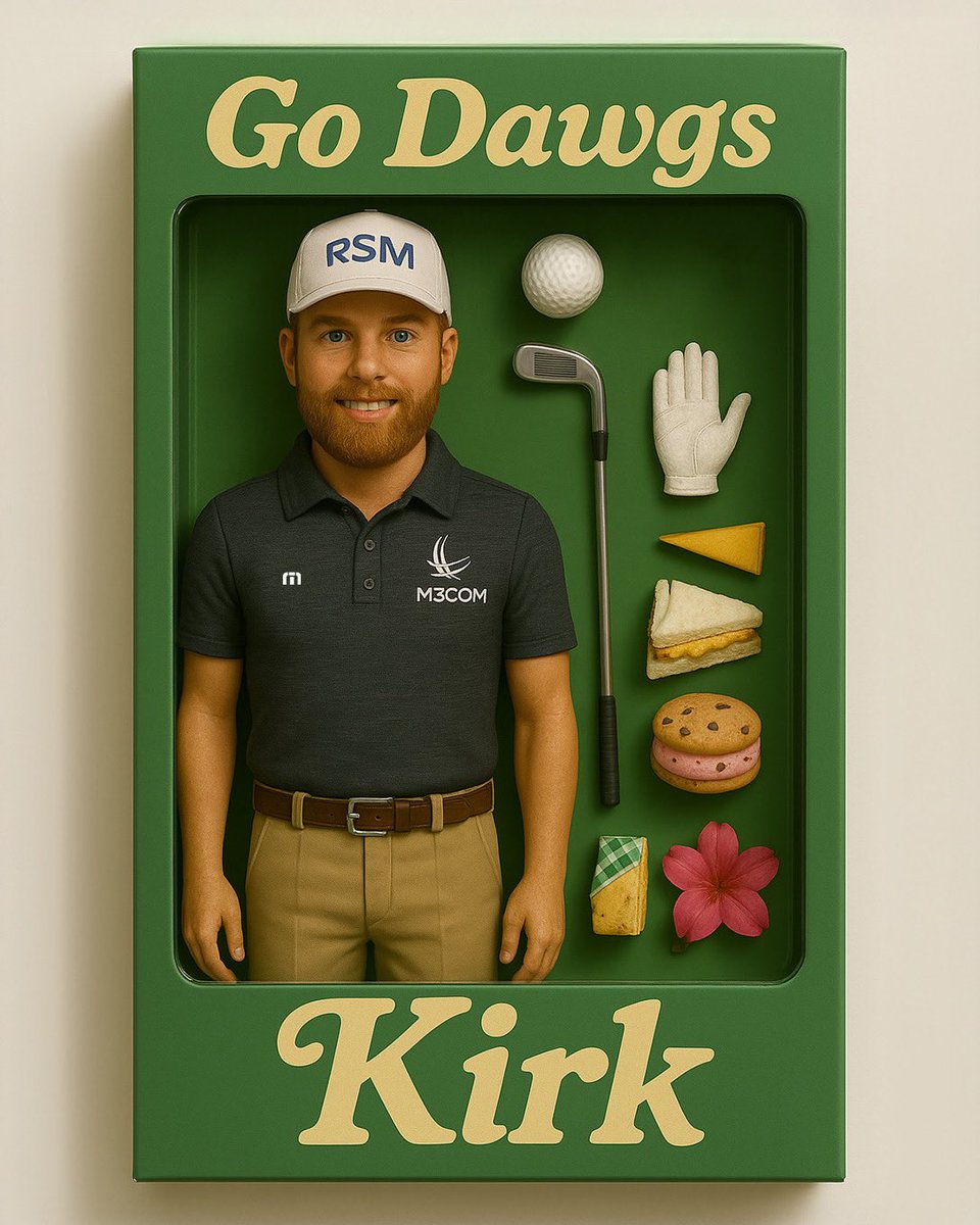 As seen on TV. The squad is ready for action in Augusta.