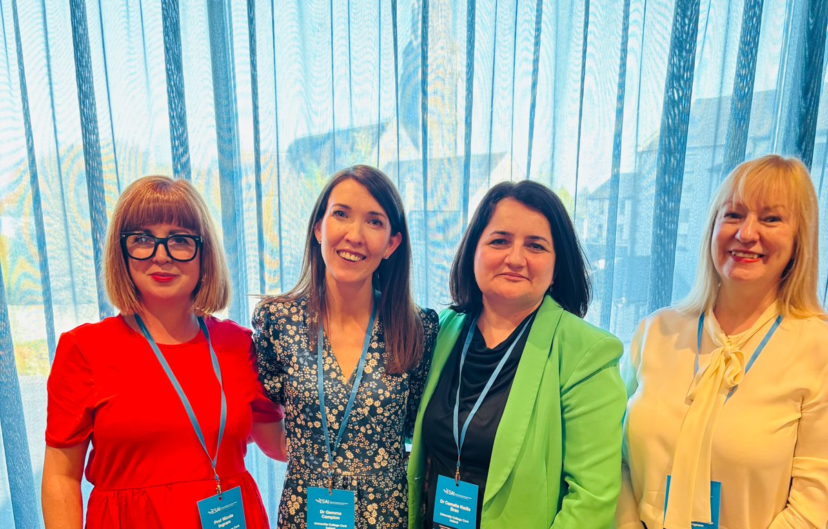 Dr Donna Hazzard (@donnahazzardni) on Twitter photo Enjoying the ESAI conference in Athlone. <a href="/CameliaBran2/">Camelia Bran</a> <a href="/campion_gemma/">Dr Gemma Campion</a> <a href="/ingram_nicola/">Prof Nicola Ingram</a>
<a href="/esai_irl/">ESAI</a> #esai25 <a href="/StMarysResearch/">The Research Office</a> <a href="/StMarys_Belfast/">St Mary’s University College Belfast</a> Enjoying the ESAI conference in Athlone. <a href="/CameliaBran2/">Camelia Bran</a> <a href="/campion_gemma/">Dr Gemma Campion</a> <a href="/ingram_nicola/">Prof Nicola Ingram</a>
<a href="/esai_irl/">ESAI</a> #esai25 <a href="/StMarysResearch/">The Research Office</a> <a href="/StMarys_Belfast/">St Mary’s University College Belfast</a>