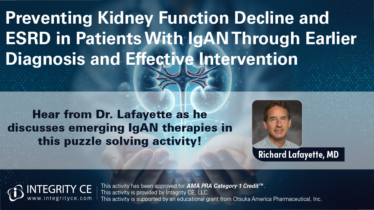 Integrity CE, LLC (@integrityce) on Twitter photo β οΈ Up to 50% of patients w/ IgAN progress to kidney failure within 20 years of diagnosis
π Explore the latest treatment options for patients w/ IgAN & earn #CME: bit.ly/3Qpkzph
#MedEd #FOAMed β οΈ Up to 50% of patients w/ IgAN progress to kidney failure within 20 years of diagnosis
π Explore the latest treatment options for patients w/ IgAN & earn #CME: bit.ly/3Qpkzph
#MedEd #FOAMed