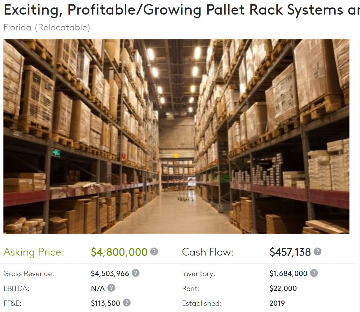 The real value of this company is probably closer to $2M. 

Software type valuations are common on BizBuySell. Especially from the delusional brokerages. Won't use any names, but I'm sure you can guess. 

Additional info not in the screenshot. 
- 7 employees
- no IP
- Owner