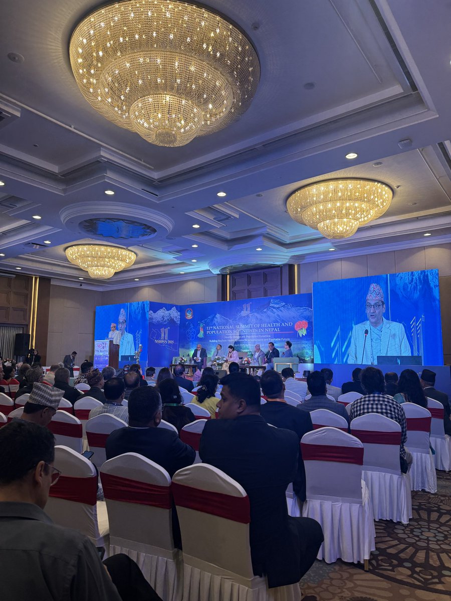 UGhimire5's tweet photo. 11th National Summit of Health and Population Scientists in Nepal
#Day1 
#NationalSummit 
#Research 
#NHRC https://t.co/97AdCsmjkG