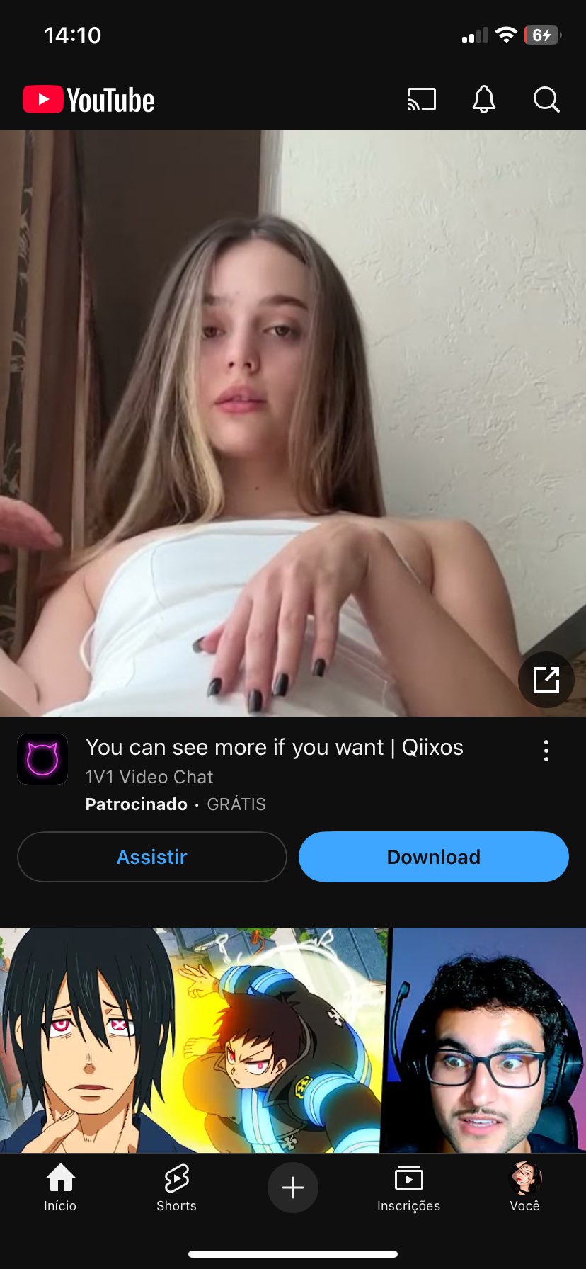 Francisca Souza 🌙 on X: Porno no YouTube ok, agr gravar react perco o  canal…. Bacana em sr youtuber… mt bacana O Romulinho lá em baixo  ahuahauahaua t.coUfJEggCecn  X