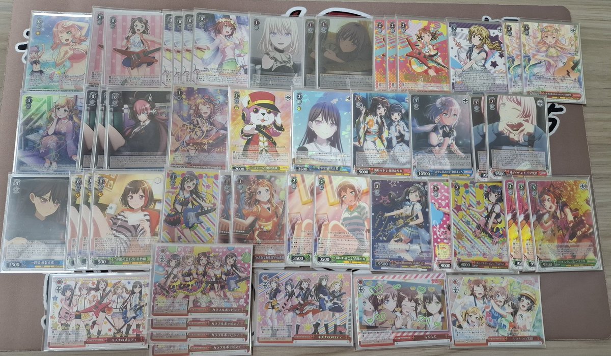 牌組分享-BanG Dream!混團8開

經過多次的測試跟調整後的樣子,目前應該就先維持這個版本了,希望9月的補充包有機會再強化到開機。

#BanGDream
#ws