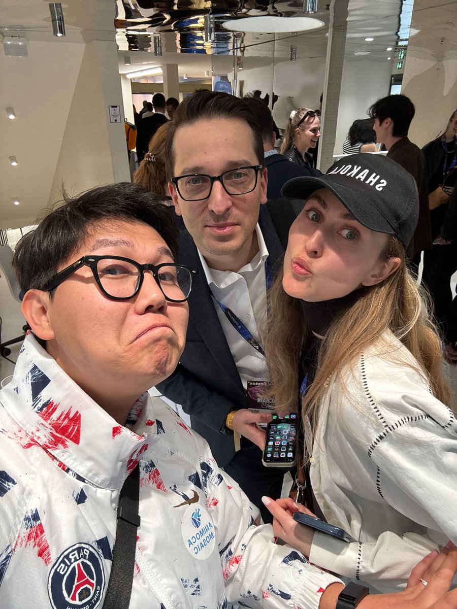 CoinLiquidity's tweet image. Had an amazing time at VC•Startup•KOL Connect: Paris Edition 🇫🇷

Special thanks to @CointelegraphAc, @dfinity, and @Morningstar_VC for organizing this fantastic event! 👏 #ParisBlockWeek