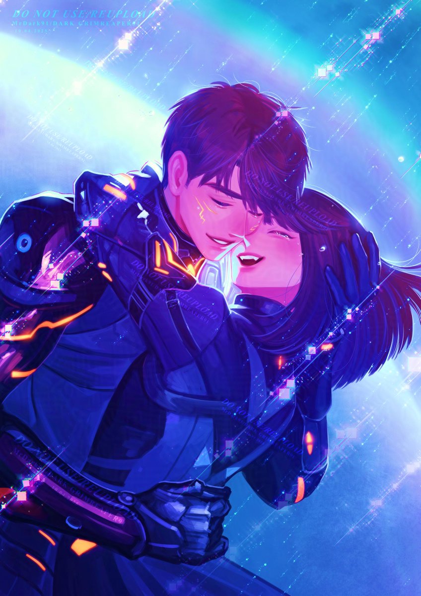 "Then it's a promise.
In life...
and in death...
We will never be apart."

I wanted to draw this scene from Loneroad Together before Fallen Cosmos ends!

#MrDark91art #恋と深空 #恋と深空二次創作 #恋与深空 #夏以昼 #Caleb #マヒル #夏以昼无尽夏 #LoveandDeepspace #CalebUltimateWeapon