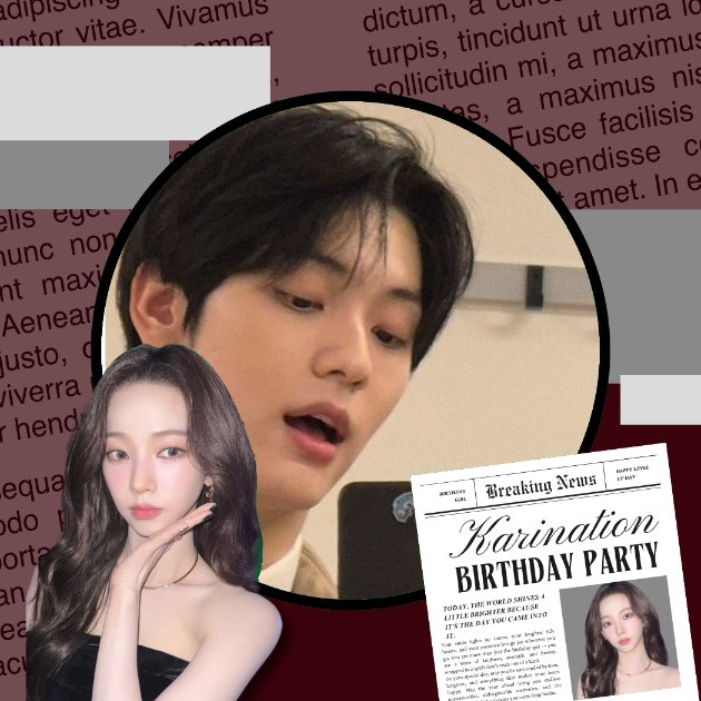 soobintxttthehe's tweet photo. @BASEKARINATION Someone precious just leveled up today, お誕生日おめでとうございます! 🎉 Hope you always surrounded by people who loves you.

Make sure to spend it happily with your beloved ones!

Absen. @yewnzun @cboemgiu
@kxangtaehyun @hyeuningkai

#KARINATIONDAY 
#Chapter25WithKarina https://t.co/KCQLhkw0KM