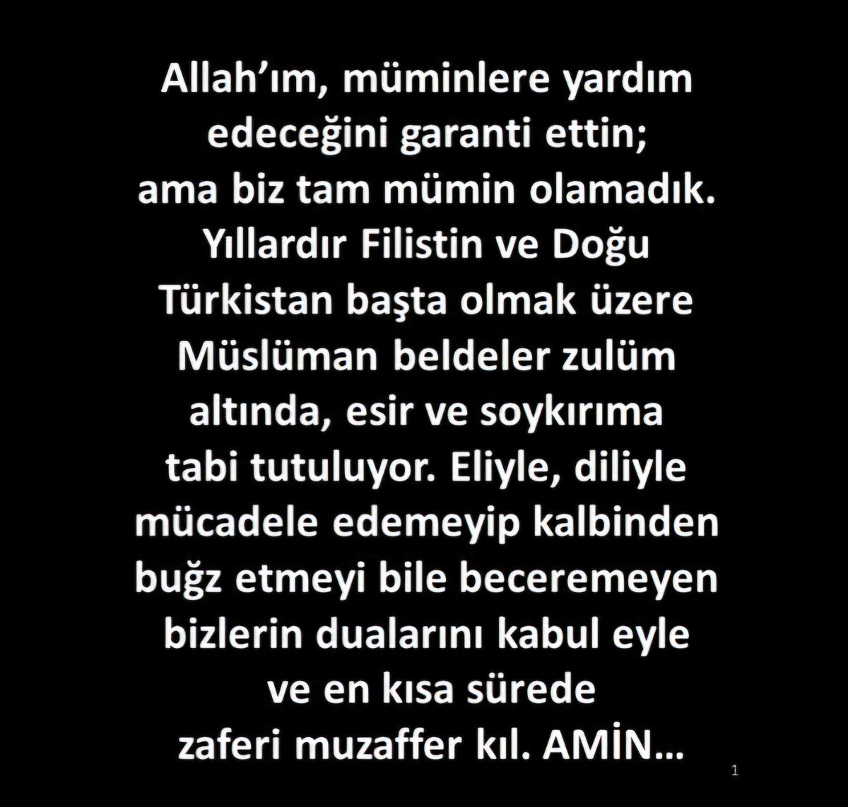 Z_Efiloglu's tweet photo. Amin 🤲

#FilistindeSoykırımVar 
#DoğuTürkistandaSoykırımVar https://t.co/vm7ueEDXrQ