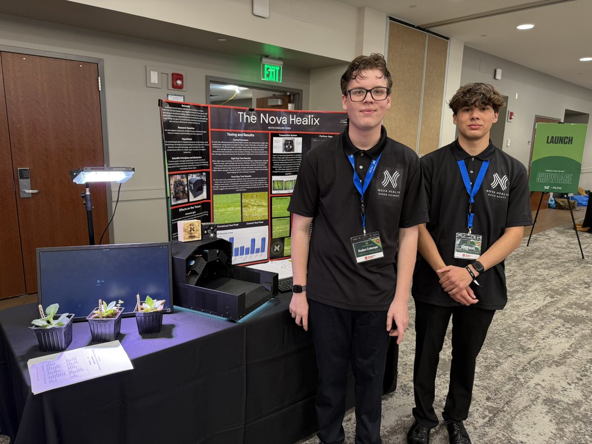TRCC and RSHS students are participating in the PLTW showcase at MS&amp;T in Rolla. Kaden and David are competing in Biomedical Sciences and Nicholas is showcasing his mini weather station. 6 of our seniors have already committed to attending MS&amp;T. <a href="/TableRockCC/">Table Rock Career Center</a> <a href="/RSWolves/">Reeds Spring Schools</a>