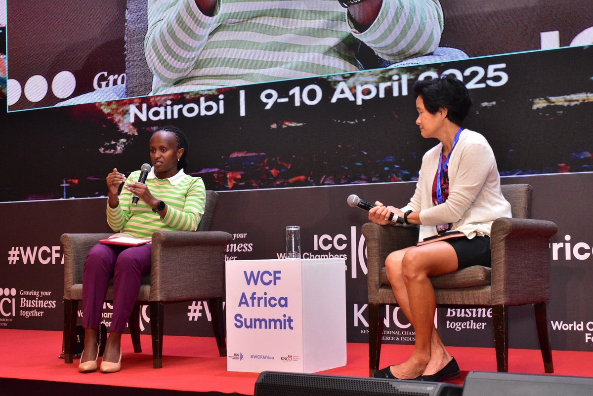 TLIP_io's tweet image. 🌍 The #WCFAfrica Summit organised by @iccwbo and @kenya_chamber in #Nairobi brought together leaders to strategise on growth, innovation &amp;amp; regional collaboration. Our Regional Lead @pwwanjiku shared insights on digitalising trade &amp;amp; #SME inclusion in a panel and Pamela Mar’s…