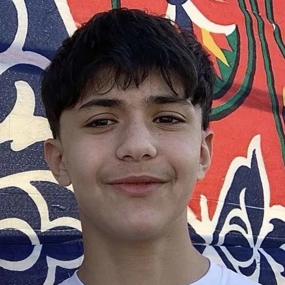 This is Amer Rabee, a 14 year old American from New Jersey. 

This past Sunday, the Israeli military shot and killed him in the West Bank, the same Israeli military that Americans help fund.

Imagine being a Palestinian-American and seeing the lack of outrage our leaders.