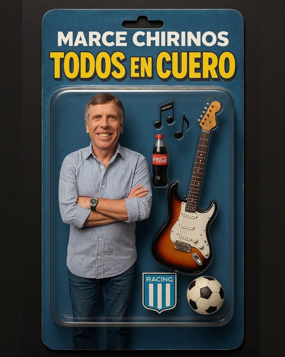 ¿ESTOS MUÑECOS TE REPRESENTAN? PORQUE A MÍ SÍ 😎🎙️

🎎 Ahora podés tener a cada integrante de #TodosEnCuero en versión coleccionable.

🎶 Entre chistes malos y playlists cuestionables, Barra y Marce arman una fiesta que nadie pidió pero todos terminan bailando.