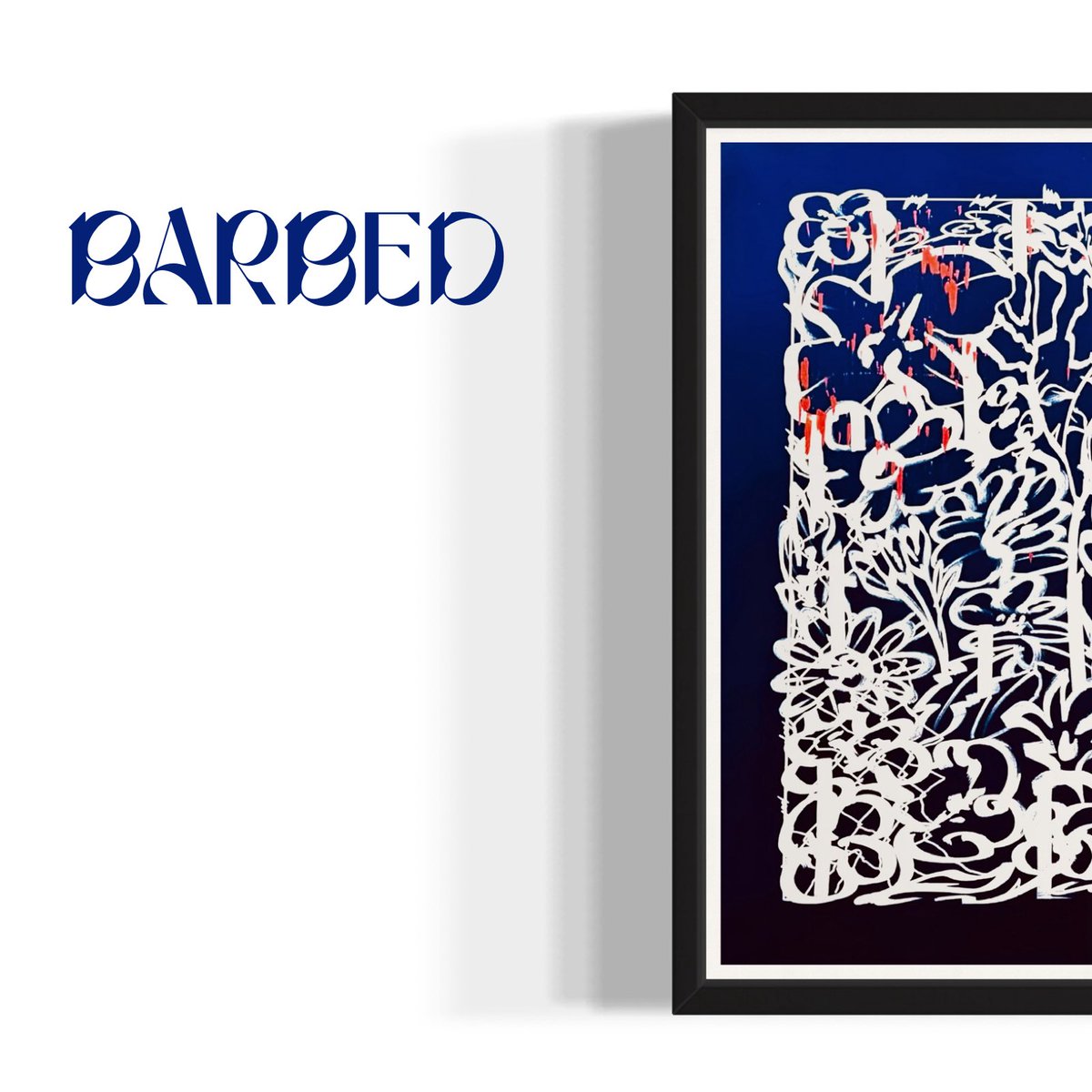 byshaunmac's tweet photo. Barbed 13x19 print only on https://t.co/7IH34Eellw https://t.co/IohXIeicPn