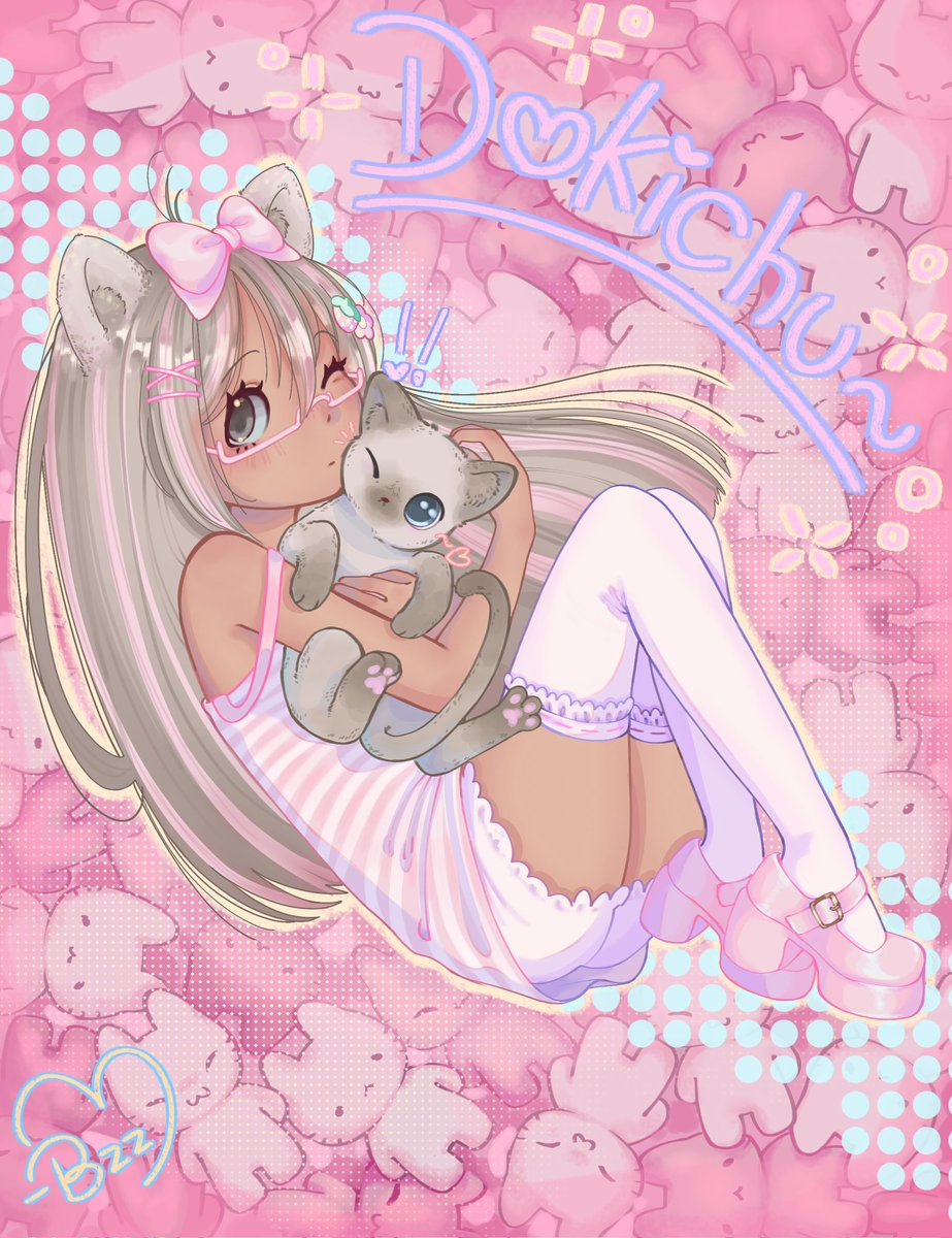Melodybzz's tweet photo. Hi! It's been a while jajfjg but I'm leaving here my entry for the Doki art contest! I hope you like itβ‘
#dokichuart #robloxart https://t.co/Nuu0GH5NzC