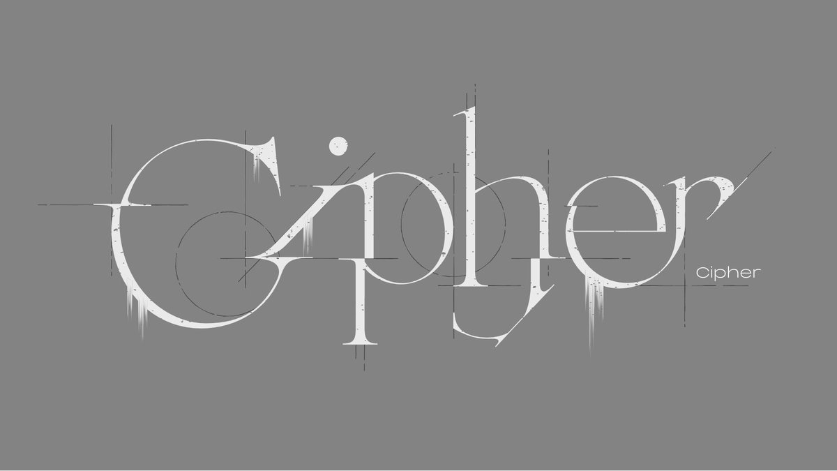 c_ryantic's tweet image. ╱  Cipher

#作字
