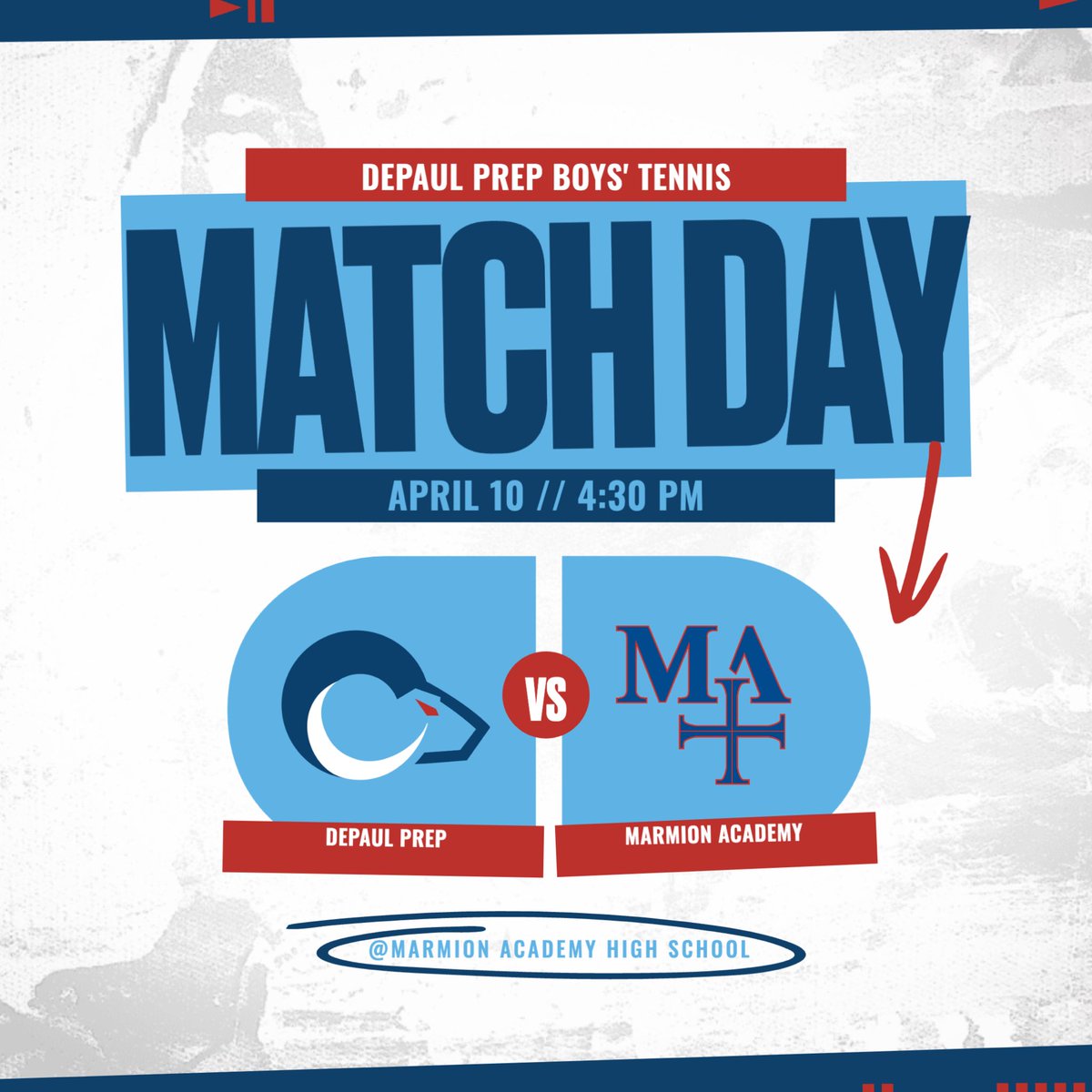 MATCH DAY! The Rams are hitting the road to take on Marmion today 🙌