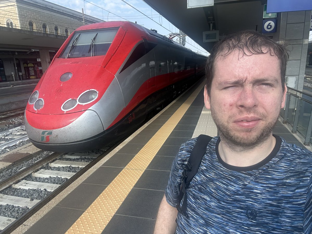 c97794830's tweet photo. At Italy railway station last year summer holiday that was great too hot https://t.co/PW4jsFfsac