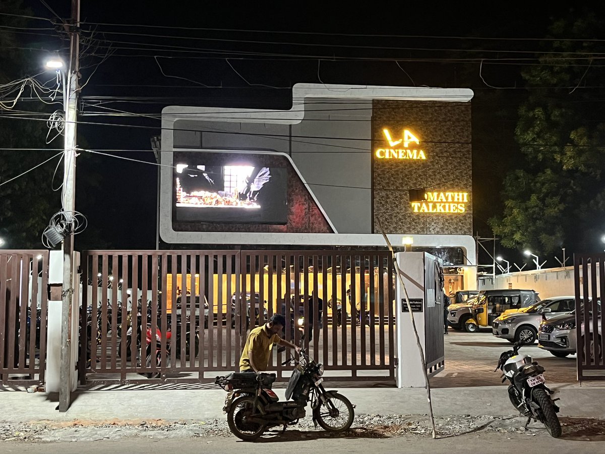 La cinemas,Mayiladuthurai was opened today 10/04/2025

#lacinemas
#Mayiladuthurai
#GoodBadUglyFDFS