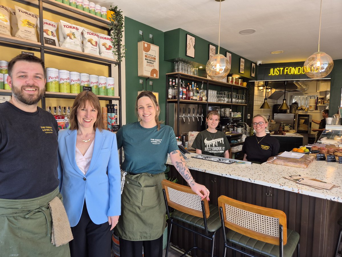 Lovely popping into The Cheesy Living Co. today who've recently expanded into Pudsey - a fantastic addition to Pudsey!