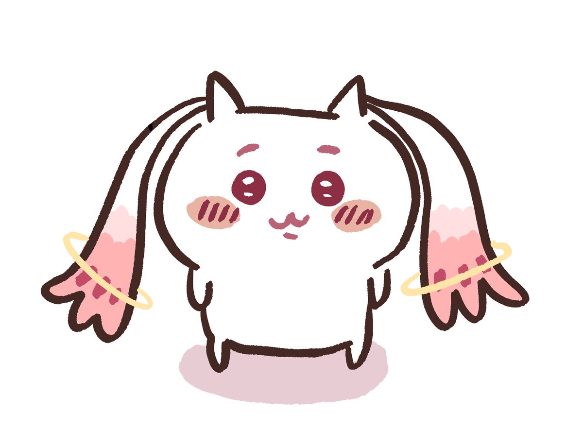 meduka_ebooks's tweet image. My new Chiikawa OC