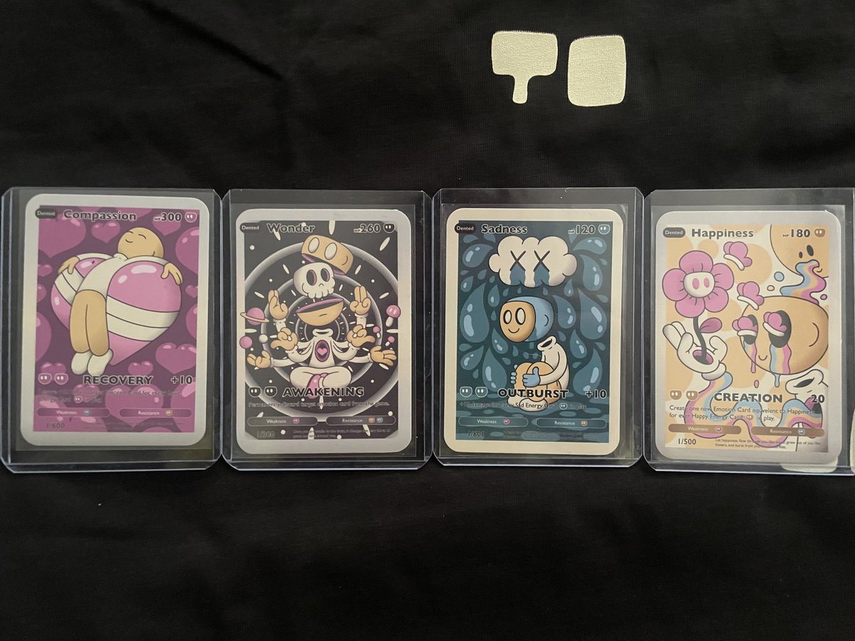 JamezSpeaks's tweet photo. My @DentedFeelsNFT tee arrived today!

The quality of this shirt is sublime! 

The added touch of the trading cards, especially for a trading card collector, was such a beautiful added touch!

Thank you guys so much! ❤️

I wish I minted more now! https://t.co/vCR1che4Ps
