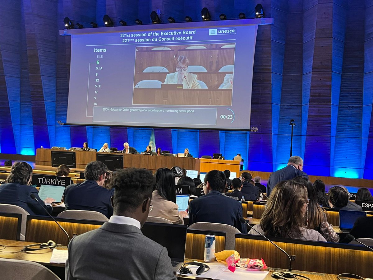 Latvia 🇱🇻 underlines the role of European 🇪🇺 cooperation <a href="/Education2030UN/">Education 2030</a>: "The creation of a European Space for Citizenship Education <a href="/CoE_Education/">Council of Europe Education</a>  will address the democratic backsliding and warrant a European approach to peace and democracy through education 🕊."