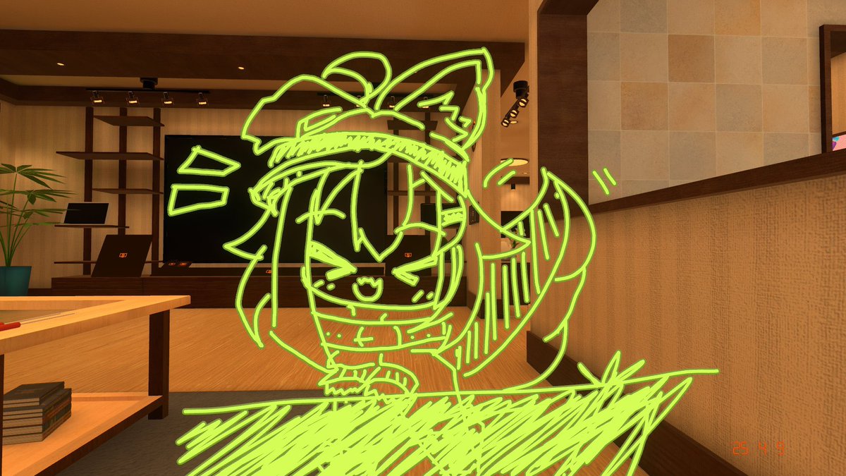 みんなもVRCやりましょう。
神ゲーです🎨✍💕