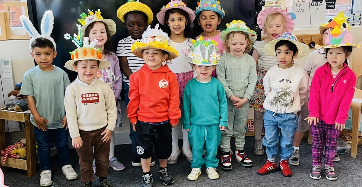 Easter Bonnets 
Super Nursery