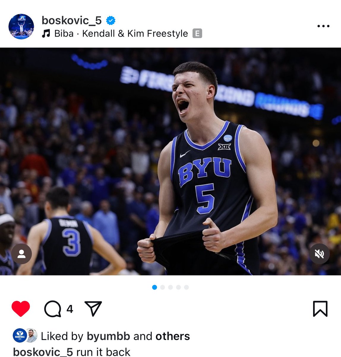 Mihailo Boskovic announces via Instagram he’s returning for the upcoming season! 🤙🏽🔥