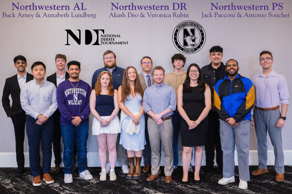 Northwestern Debate tweet media