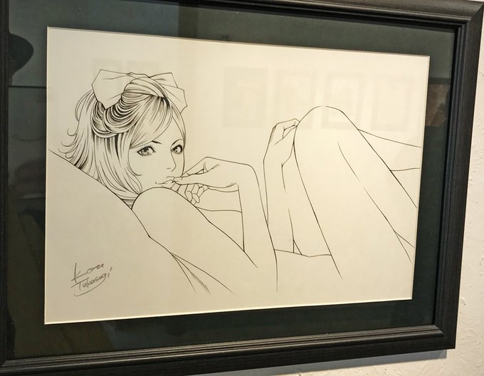 タカスギコウ先生の個展に行ってきました。
嫉妬するくらいの線の美しさ
ビッチ感のある女性なのに美しく透明感がある
どうすれば自分にタカスギ先生のような線が表現できるかずっと追っていくのかもしれんですね 