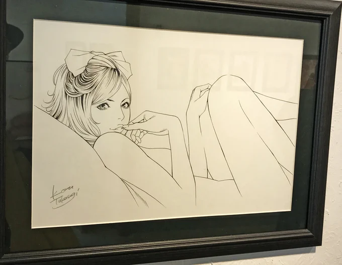タカスギコウ先生の個展に行ってきました。
嫉妬するくらいの線の美しさ
ビッチ感のある女性なのに美しく透明感がある
どうすれば自分にタカスギ先生のような線が表現できるかずっと追っていくのかもしれんですね 