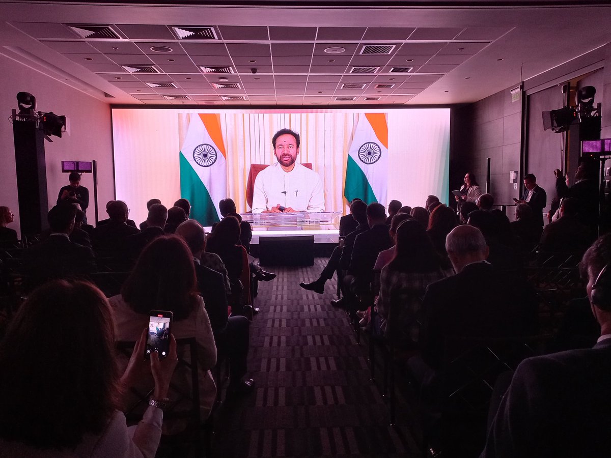 kishanreddybjp's tweet image. Shared my message through a video address at ICA Day during #CESCOWeek in Santiago, Chile.

Spoke on India’s commitment to sustainable copper mining and stronger India-Chile cooperation in critical minerals.

@PMOIndia 
@MinesMinIndia
@MEAIndia