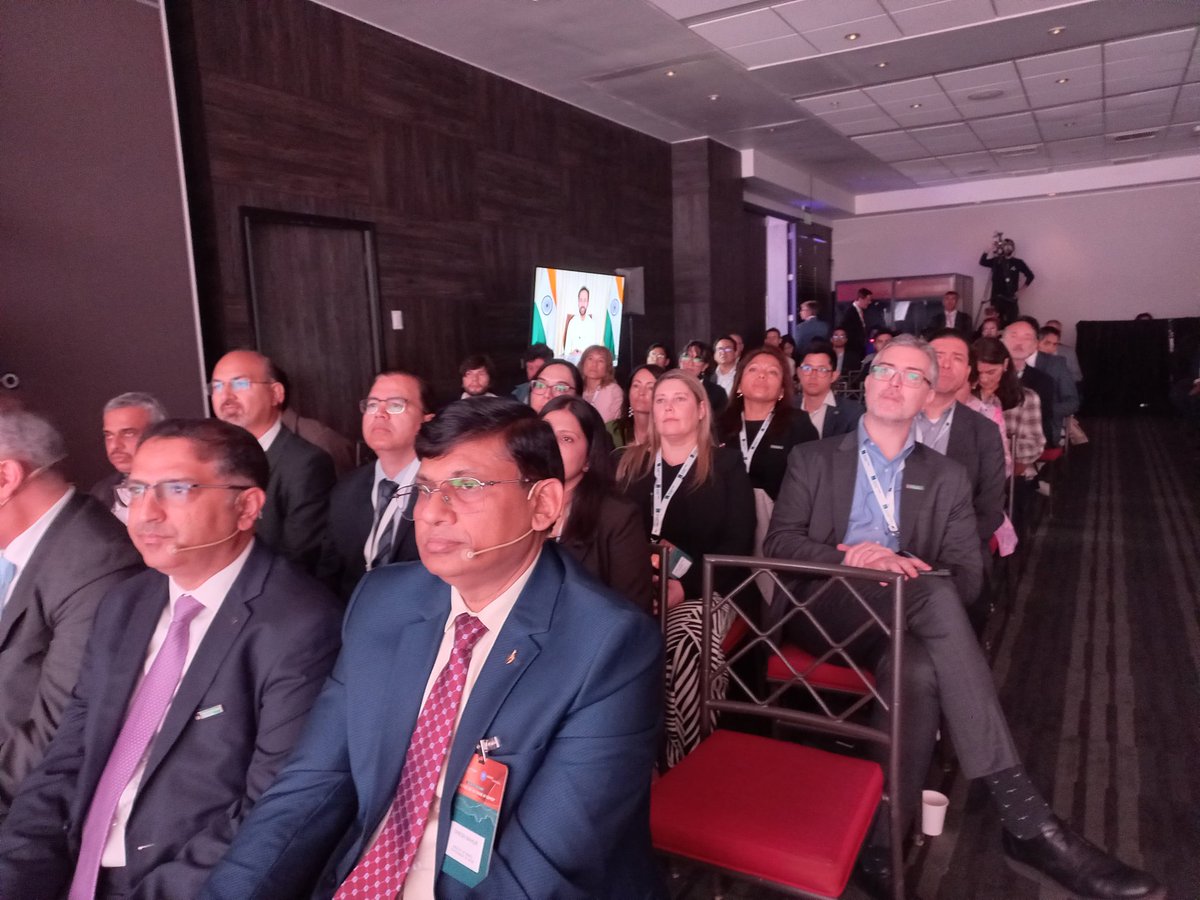 kishanreddybjp's tweet image. Shared my message through a video address at ICA Day during #CESCOWeek in Santiago, Chile.

Spoke on India’s commitment to sustainable copper mining and stronger India-Chile cooperation in critical minerals.

@PMOIndia 
@MinesMinIndia
@MEAIndia