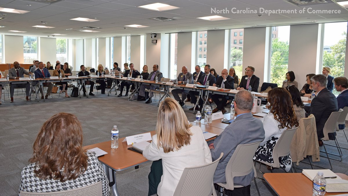 ncworkforce's tweet image. Governor Josh Stein’s new Council on Workforce and #Apprenticeships held its first meeting yesterday in Raleigh, bringing together state officials, education leaders, employers &amp;amp; other stakeholders. Read more: commerce.nc.gov/news/press-rel… 
#NCWorks #WorkBasedLearning