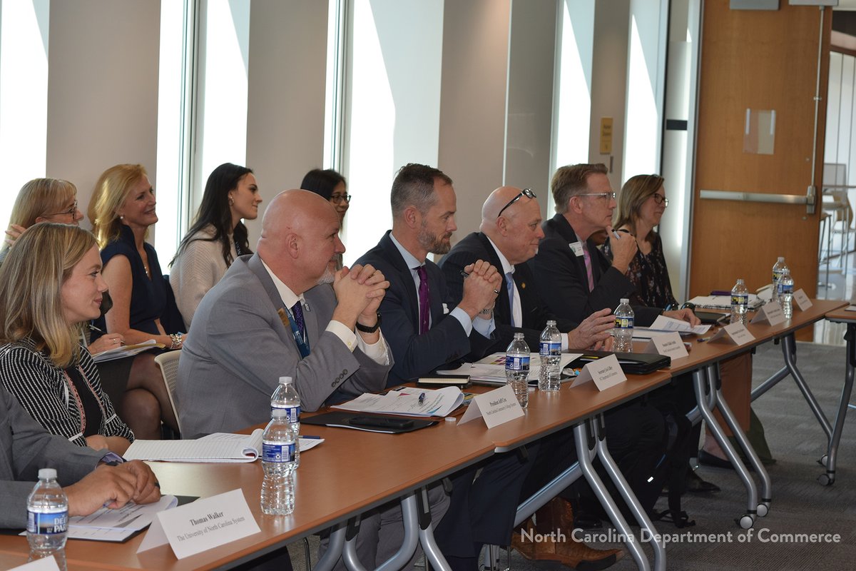 ncworkforce's tweet image. Governor Josh Stein’s new Council on Workforce and #Apprenticeships held its first meeting yesterday in Raleigh, bringing together state officials, education leaders, employers &amp;amp; other stakeholders. Read more: commerce.nc.gov/news/press-rel… 
#NCWorks #WorkBasedLearning
