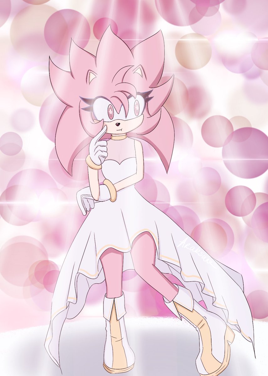 PsychoticMob's tweet photo. Maybe too late but.. my first fanart of Amy ! #amyrose #superamy https://t.co/DvrheppZD9