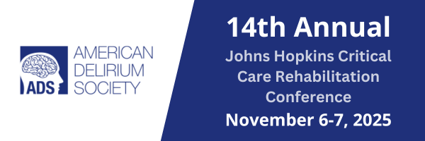 American Delirium Society (@amerdelirium) on Twitter photo π Exciting News! ADS is proud to support the 14th Annual Johns Hopkins Critical Care Rehabilitation Conference! π₯β¨<a href="/icurehab/">Hopkins ICU Rehab</a>
ποΈ Save the Date: November 6-7, 2025, at Johns Hopkins Hospital in Baltimore, MD!
Join this in-person 2-day event focused on cutting-edge research in π Exciting News! ADS is proud to support the 14th Annual Johns Hopkins Critical Care Rehabilitation Conference! π₯β¨<a href="/icurehab/">Hopkins ICU Rehab</a>
ποΈ Save the Date: November 6-7, 2025, at Johns Hopkins Hospital in Baltimore, MD!
Join this in-person 2-day event focused on cutting-edge research in